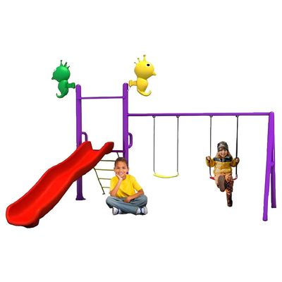 MYTS Outdoor  Small playcentre with slide and 2 swings for kids 